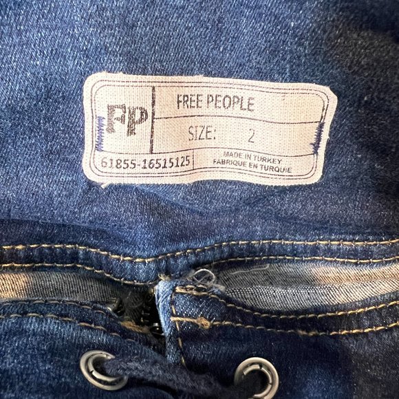 Free People Lace Up Modern Femme High Waisted Mini Skirt Size 2 - Picture 4 of 9